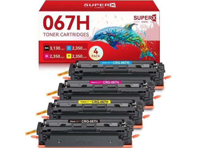 067H Toner Cartridges Set Compatible for Canon 067H 067 Toner Cartridges Work for Canon MF656Cdw MF654Cdw MF653Cdw MF650C LBP632Cdw Printer...