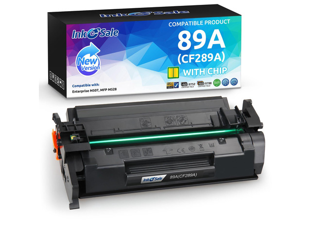 89A Black Toner Cartridge Compatible for HP 89A CF289A 89X M507 1-Pack replacement for HP Enterprise M507n M507dn M507x M507dng MFP M528dn M528f...