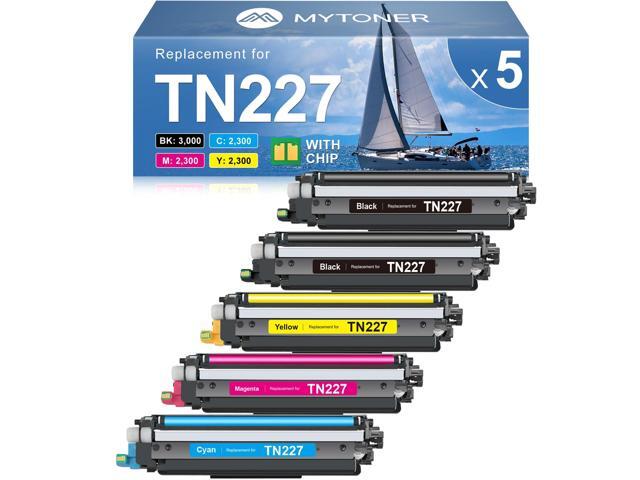 TN227 TN-227 TN-227BK/C/M/Y High Yield Toner Cartridge TN 227 TN223 Compatible for Brother TN-223BK/C/M/Y TN-223 for HL-L3210CW MFC-L3770CDW.