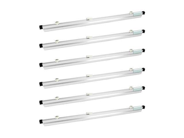 Blueprint File Hanging Clamps, 6 Pack 30' Blueprint Binding Strips, Large Document Storage and Organization for Poster, Plans & Drawings