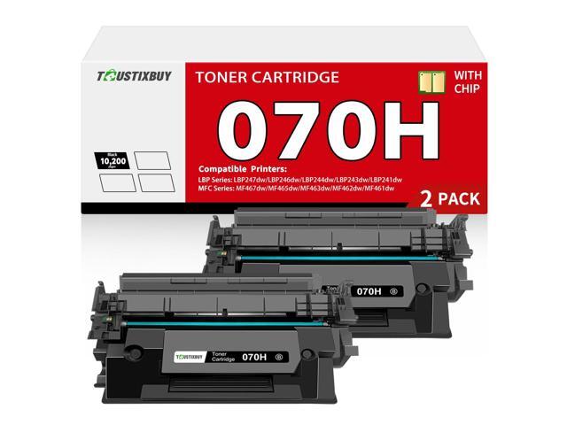 070H/070 high Yield Black Toner Cartridge Compatible for Canon 070H 070 CRG-070 Toner Cartridge with Canon imageCLASS MF465dw MF462dw LBP247dw...