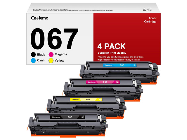 067 Toner Cartridge Compatible for Canon 067 Toner Cartridge Set for Canon 067 067H Toner Work with Canon ImageCLASS MF654Cdw LBP632Cdw MF656Cdw...