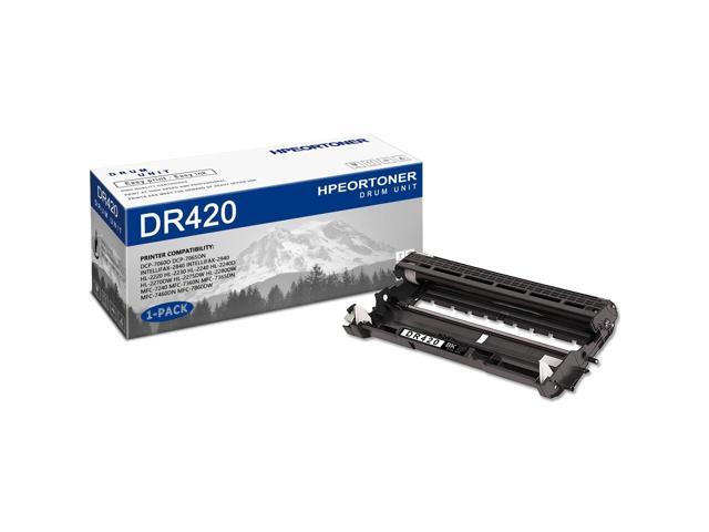 1 PK DR420 Black Drum Unit 15,000 pages High Yield Compatible, DR420, Replacement for Brother DCP-7060D DCP-7065DN IntelliFax-2840 HL-2220 HL-2230...