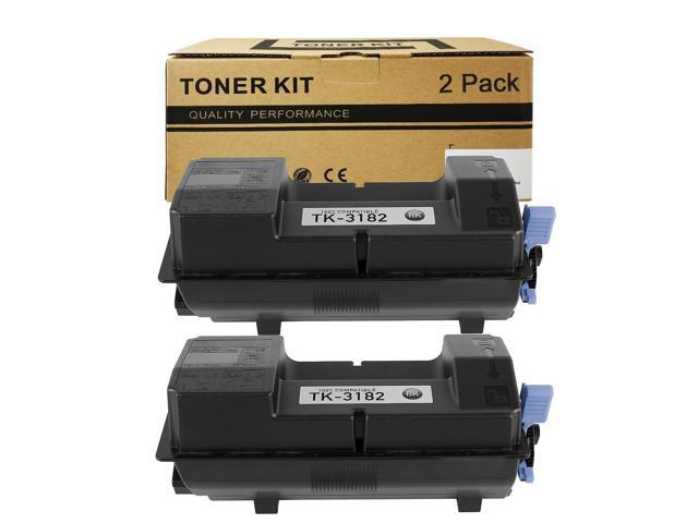 TK3182 TK-3182 Toner Cartridge Replacement for Kyocera TK-3182 TK3182 Black Toner for Kyocera ECOSYS M3655idn P3055dn Printer High Yield 2-Pack