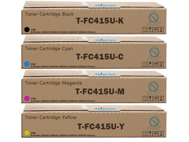 T-FC415U Toner Cartridge T-FC415U-K T-FC415U-C T-FC415U-M T-FC415U-Y T-FC415U Toner Cartridge Compatible with Toshiba E-Studio 2515AC 3015AC...