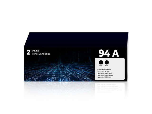 94A Toner Cartridge Black M118dw M148dw Toner Cartridges(2 Pack) Compatible for HP 94A 94X CF294A Toner Cartridge for Laser Jet Pro M118dw Laser...