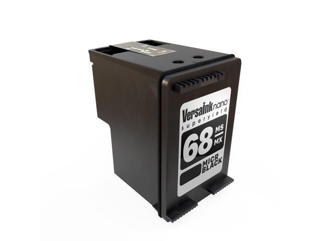 Nano 68 MS MICR Black Ink Cartridge for Check Printing - Compatible with HP Envy 6152e, 6155e, 6552e, 6555e, 6558