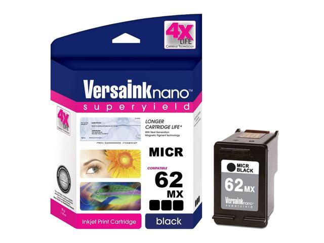 Nano HP 62 MX, XL Black MICR Ink Cartridge for Check Printing