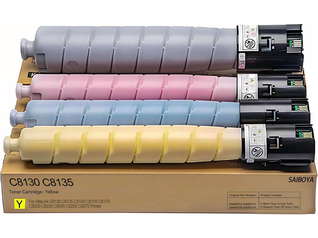 High-Yield Compatible for Xerox AltaLink C8135 C8145 C8130 Toner Cartridge Replacement for Xerox AltaLink C8130 C8135 C8145 C8155 C8170 C8230...