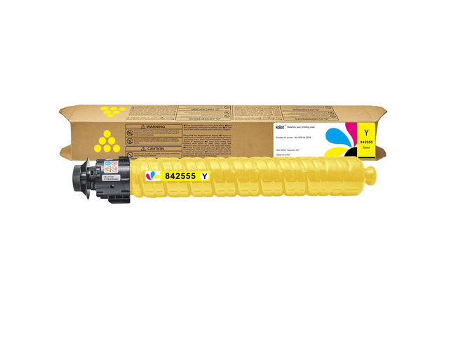 IM C2010 IM C2510 Yellow Toner Cartridge High Yield Replacement for Ricoh IM C2010 IM C2010A IM C2510 IM C2510H Printer (Yellow 1-Pack)
