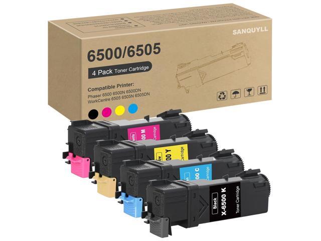 6500 6505 Toner Cartridge Compatible for Xerox Phaser 6500 WorkCentre 6505 Toner for 106R01594 106R01595 106R01596 106R01597 Black Cyan Magenta.
