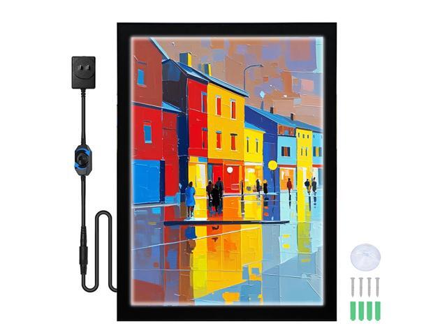 27 x 40 Inch Led Movie Poster Frame, Backlit Poster Frame Light Box Display, Wall Mounting, Aluminum Profile, Magnetic Frame for Movie Poster...