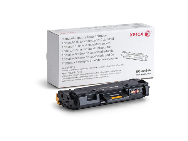 B205/ B210/ B215 Black Standard Capacity Toner-Cartridge (1,500 Pages) - 106R04346