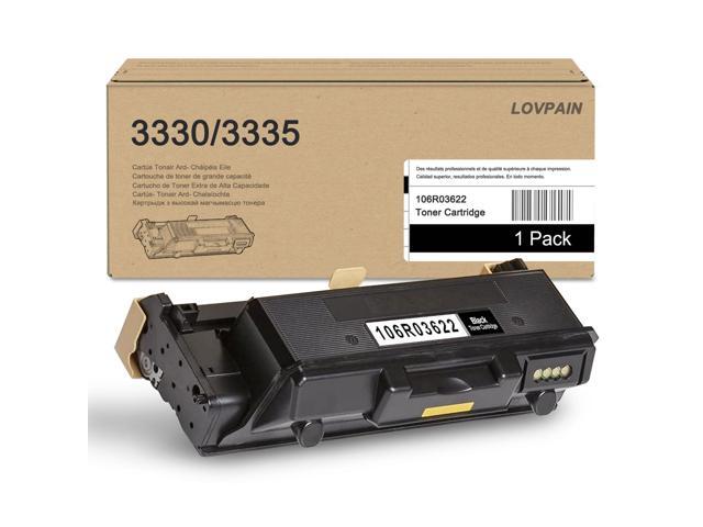 Phaser 3330 Black High Capacity Toner Cartridge 106R03622 (1-Pack) - Compatible Toner Cartridge Replacement for Xerox Phaser 3330 WorkCentre 3345.