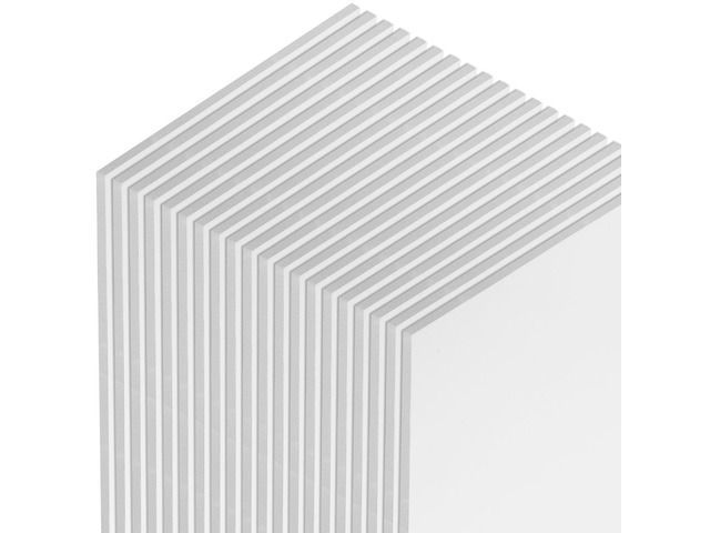 20 Pcs Large Foam Boards Bulk Foam Core Backing Board 3/16 Inch Thickness Foam Core Board Foam Poster Boards for Presentations, School, Office, Art...