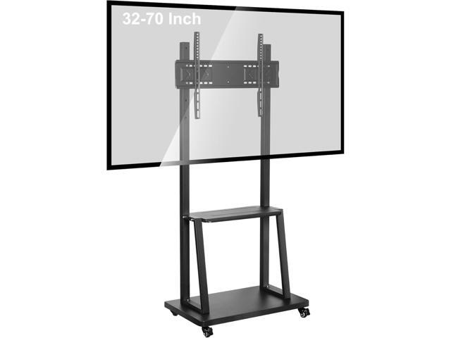 Smart Board Stand with Wheels for 43-65 inch Interactive Whiteboard,Height Adjustable Mobile Rolling Stand for Classroom & Office, Holds up to...