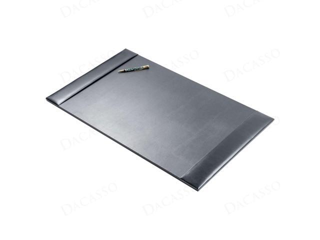 Black 30' x 18' Desk Pad/Desk Mat/Desk Protector, Bonded Leather, 30.00 x 18.00 x 0.50 (PR-1403)