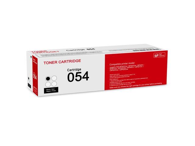 1 Pack 054 3024C001 Black Toner Cartridge: Compatible CRG-054 Replacement for Canon imageCLASS MF642Cdw MF644Cdw MF640C MF641Cw MF643Cdw MF645Cx...