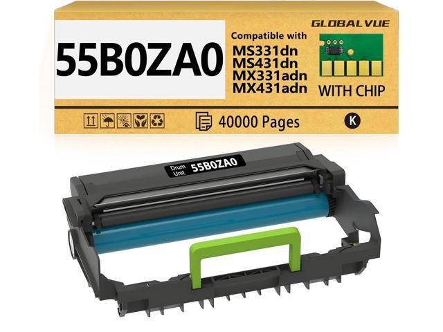 55B0ZA0 MS331 Imaging Unit Compatible with Lexmark MS331 B3340dw B3442dw M1342 MB3442adw MB3442i MS331dn MS431dn MX331adn MX431adn Printer