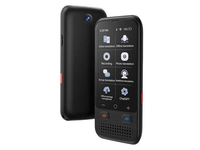 Language Translator Device No WiFi Needed, Upgraded VORMOR Ai ChatGpt Translator with 150+ Languages, Offline/Photo/Real Time Translation Device.
