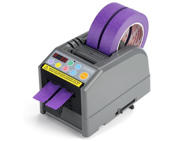 Automatic Ribbon Cutting Machine, Automatic Tape Dispenser,Tape Width 6-60mm,Length 5-999mm Double-Sided Tape, Adhesive Cutter with Manual & Auto.