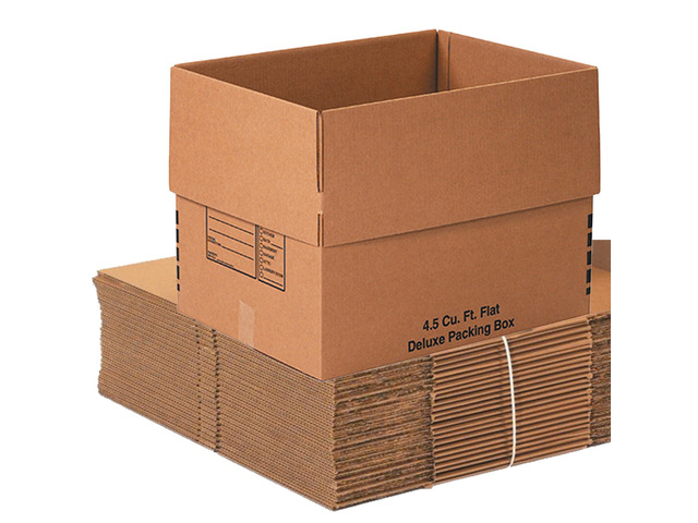 Shipping Boxes Large 24'L x 18'W x 18'H 10-Pack - Corrugated Cardboard Box for Moving, Mailing, Packing, Packaging and Storage