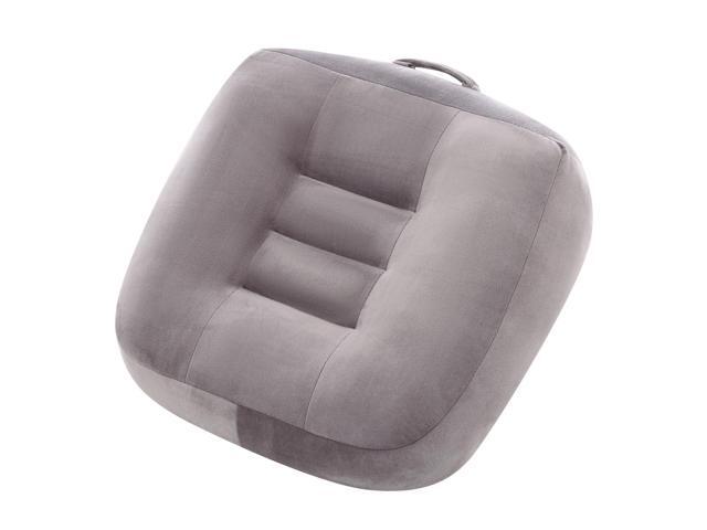 Extra Thick Seat Cushion, Large Chair Cushion Booster for Office Chair to Rise Height, Velvet Cover with Handle and Anti-Slip Bottom, PP Cotton...