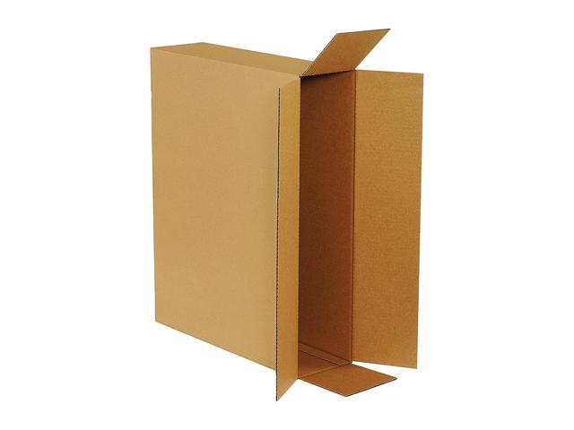 Shipping Side Loading Moving Boxes 26' x 6' x 20' (10 Pack) Large Corrugated Cardboard Packaging Boxes - Shipping, Packing, Moving, and Storage Box.