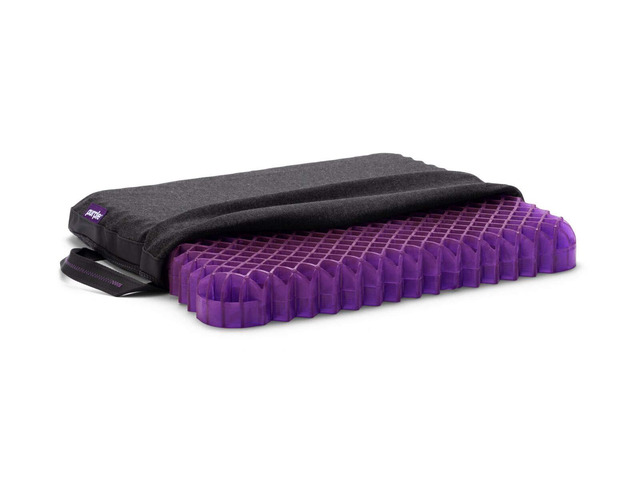 Royal Seat Cushion, Portable 2 Inch Gel Seat Cushion, GelFlex Grid Handles for Car, Office Chair, Stadium - Pressure-Reducing for Hard Seats,...