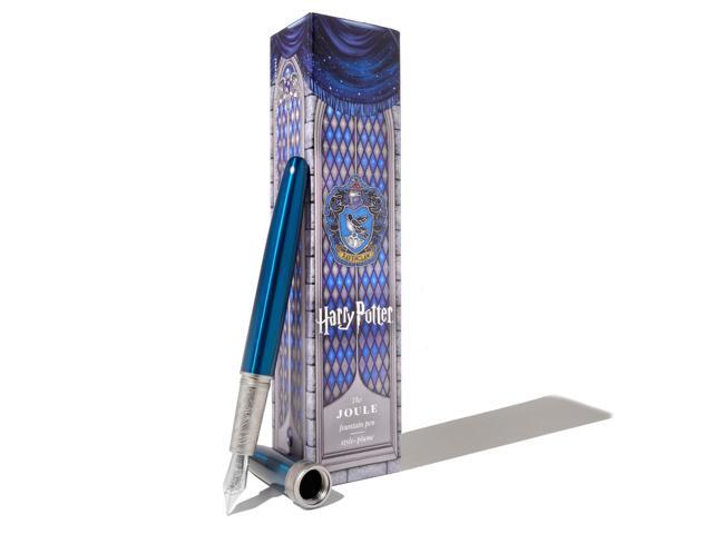 Warner Bros., Official Licensed, Harry Potter, Joule Pen, Ravenclaw House, Secrets Etched in Silver and Gold, Gold Plated No. 6 Nib