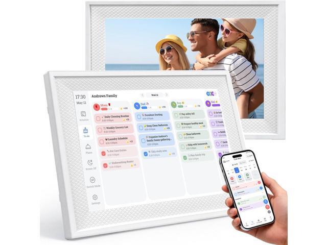 10.1' Digital Calendar Smart Chore Chart & Visual Schedule for Kids App Syncs w/Google Calendar, No Subscription