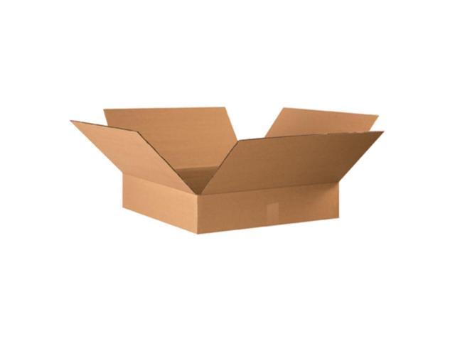 Shipping Boxes Flat 22'L x 22'W x 4'H 10-Pack - Corrugated Cardboard Box for Moving, Mailing, Packing, Packaging and Storage