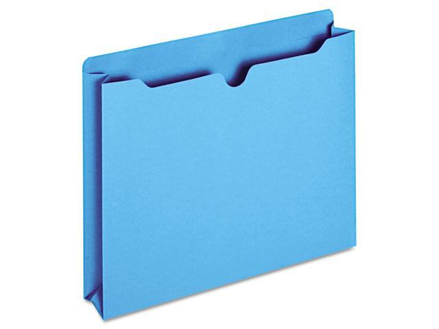 /Pendaflex File Jackets, 2-Inch Expansion, Letter Size, Blue, 50 Jackets per Pack (B3043DTBLU)
