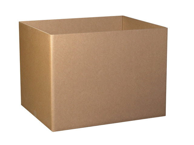 Gaylord Single-Wall Corrugated Box, 48' Length x 40' Width x 36' Height, Kraft (Bundle of 5)
