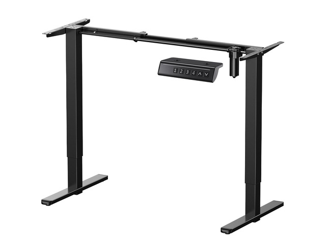 Electric Standing Desk Legs, 4 Memory Height Settings Height Adjustable Desk Frame, Sit Stand Table Legs Up to 47.2', Ergonomic Stand up Converter...