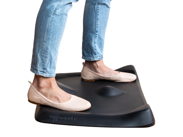 Standing Desk Mat - Topo Mini by The Smaller Not-Flat Anti-Fatigue Standing Desk Mat with Calculated Terrain Ultra-Thick Premium Comfort Foam,...