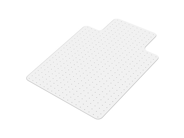 Clear Chair Mat for Carpet, 53' x 45' Heavy Duty Vinyl Floor Mat for Carpeted Floors, Gaming Chair Mat with Tap, Rolling Under Desk Floor Mat for...