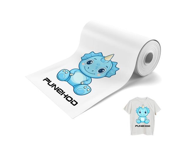 DTF Transfer Film Roll - 13' X 328ft A3 Matte Clear DTF Film Roll for DTF Inkjet Printer, Direct to Film PET Heat Transfer Paper for T Shirts and...
