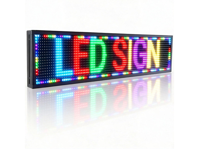 P10 Programmable Scrolling Led Sign Outdoor Digital Sign Display Message Board Led Open Signs For Business Custom Banner Word Light Advertising...