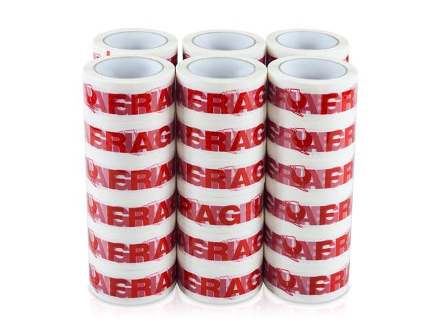36 Rolls Fragile Tape Handle with Care Packing Printing 2 Inch x 330 Feet (110 Yards) Care Shipping Packing Tape Heavy Duty Suitable for Shipping...