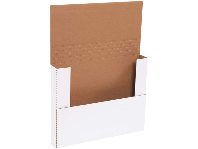 Mailer Boxes Medium 14 1/4'L x 11 1/4'W x 2'H 50-Pack - Corrugated Cardboard Box for Shipping, Moving, Mailing, Packing, Packaging and Storage