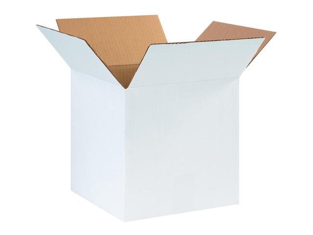 Shipping Boxes Small 10'L x 10'W x 10'H 25-Pack - Corrugated Cardboard Box for Moving, Mailing, Packing, Packaging and Storage