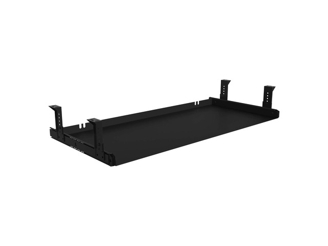 Under Desk Keyboard Tray Heavy-Duty All-Metal Material 20/24/30 inches Platform Computer Drawer Organizer Home Office Kitchen Bedroom Garage...