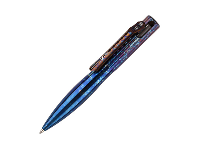 Titanium Bolt Action Pen, Multicolor Weighted Metal Body Supports Steady Writing, with Refillable Design for Office Notes, Signatures, and Daily Carry