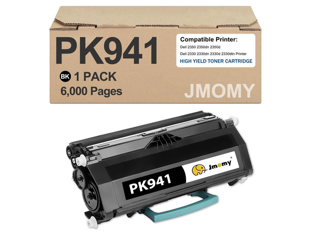 PK941 PK-941 Remanufactured Toner Cartridge Compatible for Dell PK-941 Work with for 2350dn 2350 2350d 2330dn 2330d 2330dtn 2330(6,000 Pages, 1 Pack)