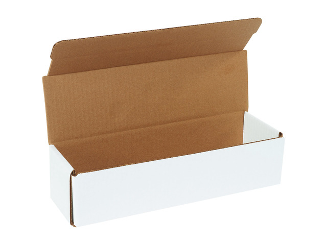 BFMLR7 Corrugated Cardboard Mailers, 12' x 3 1/2' x 3', Tuck Top One-Piece, Die-Cut Shipping Cartons, Large Mailing, 3' Height, 12' Length, 3.5'...