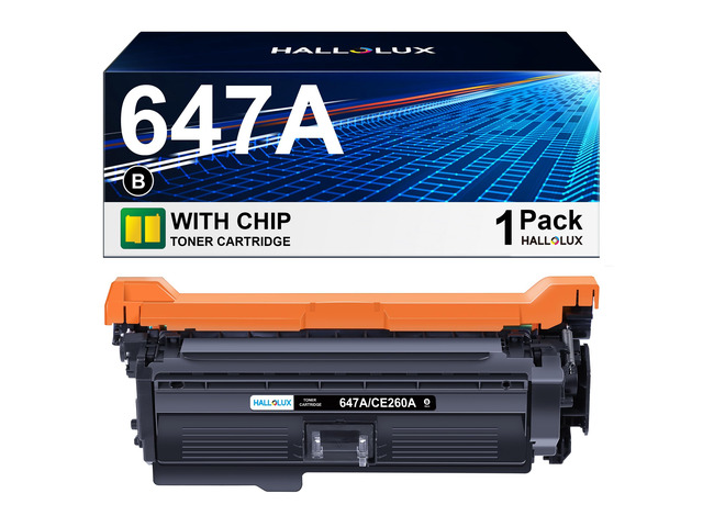 647A CE260A Toner Cartridge Replacement for HP 647A Black Toner Cartridge Works with HP Color LaserJet Enterprise CM4540 MFP, CP5024, CP4525 Series...