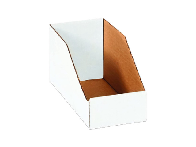Storage Bins Small 9'L x 4'W x 4 1/2'H 50-Pack - Corrugated Cardboard for Shipping, Moving, Mailing, Packing, Packaging and Storage