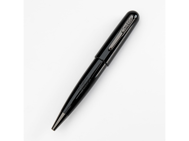 All American Ballpoint Pen in Raven Black Sleek Design & Superior Craftsmanship Ideal Gift for Professionals & Pen Collectors