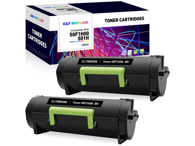 501H 50F1H00 High Yield Toner Cartridge Replacement for Lexmark 501H 50F1H00 for MS310dn MS312 MS410dn MS510dn MS610dn MS312dn MS315dn MS415dn...